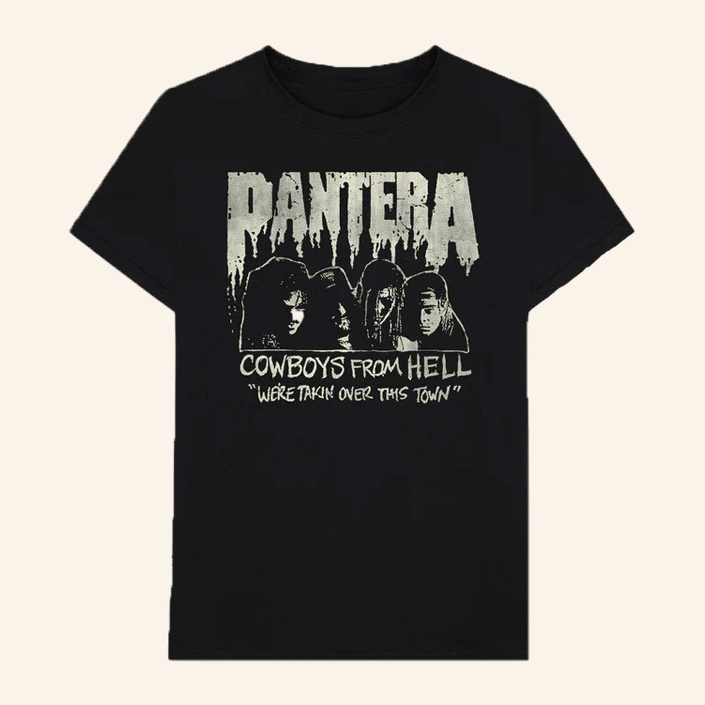 Pantera Merch Cowboys From Hell Vintage Flyer T-Shirt Unique Gift For Boyfriend Pantera Merch Cowboys From Hell Vintage Flyer T-Shirt Unique Gift For Boyfriend
