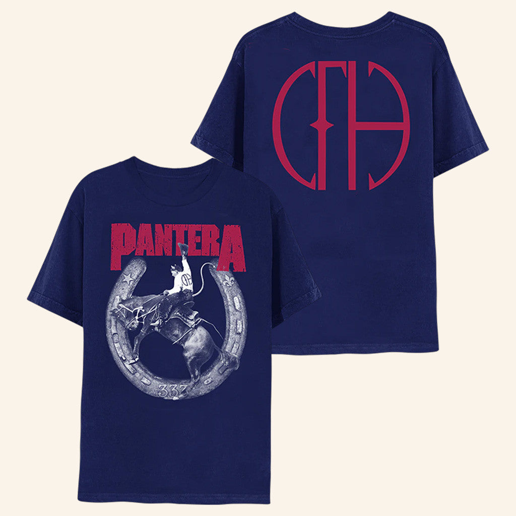 Pantera Merch Horseshoe CFH T-Shirt Presents For Boyfriend Pantera Merch Horseshoe CFH T-Shirt Presents For Boyfriend