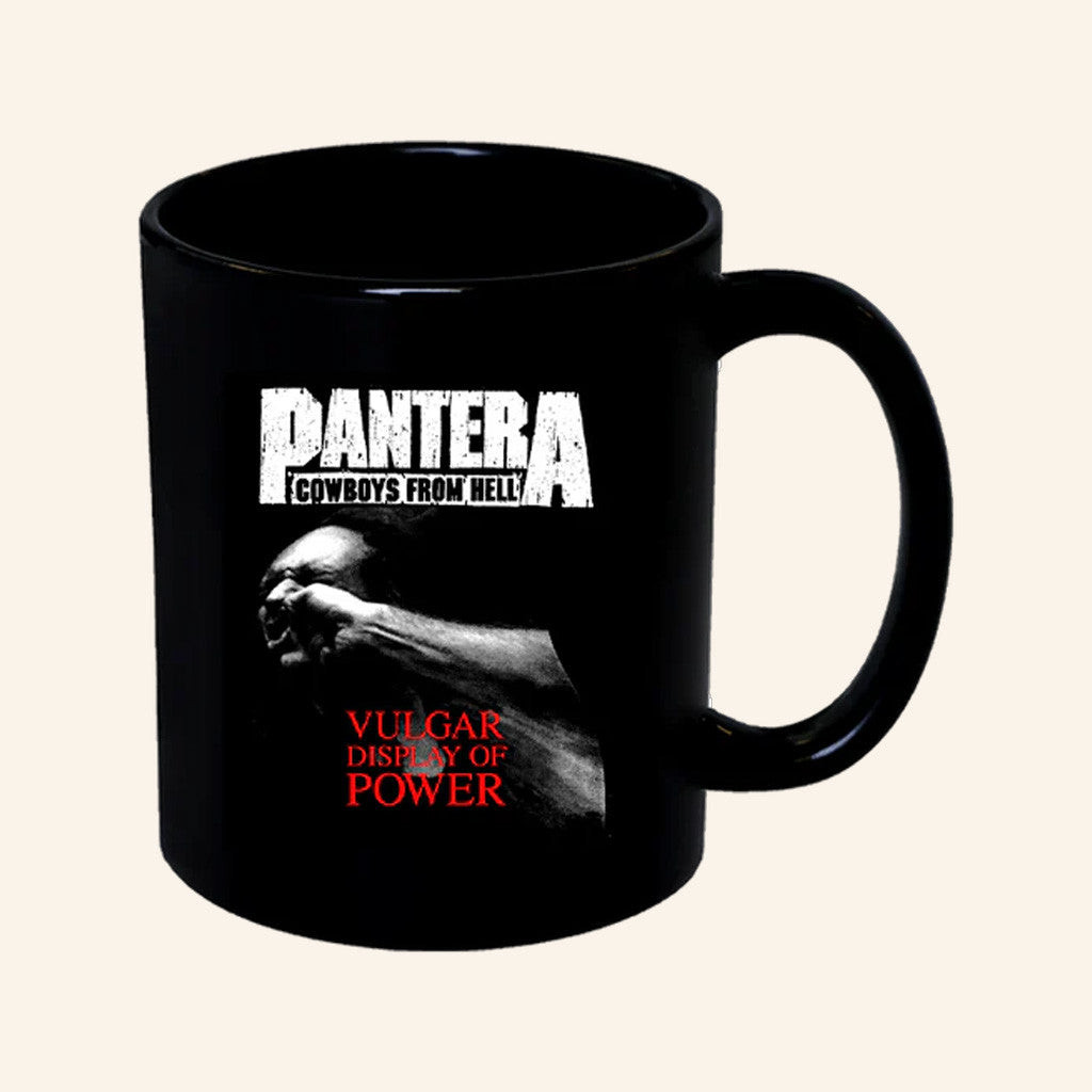 Pantera Merch Vulgar Display of Power Album Cover Mug Gift Ideas For Fans