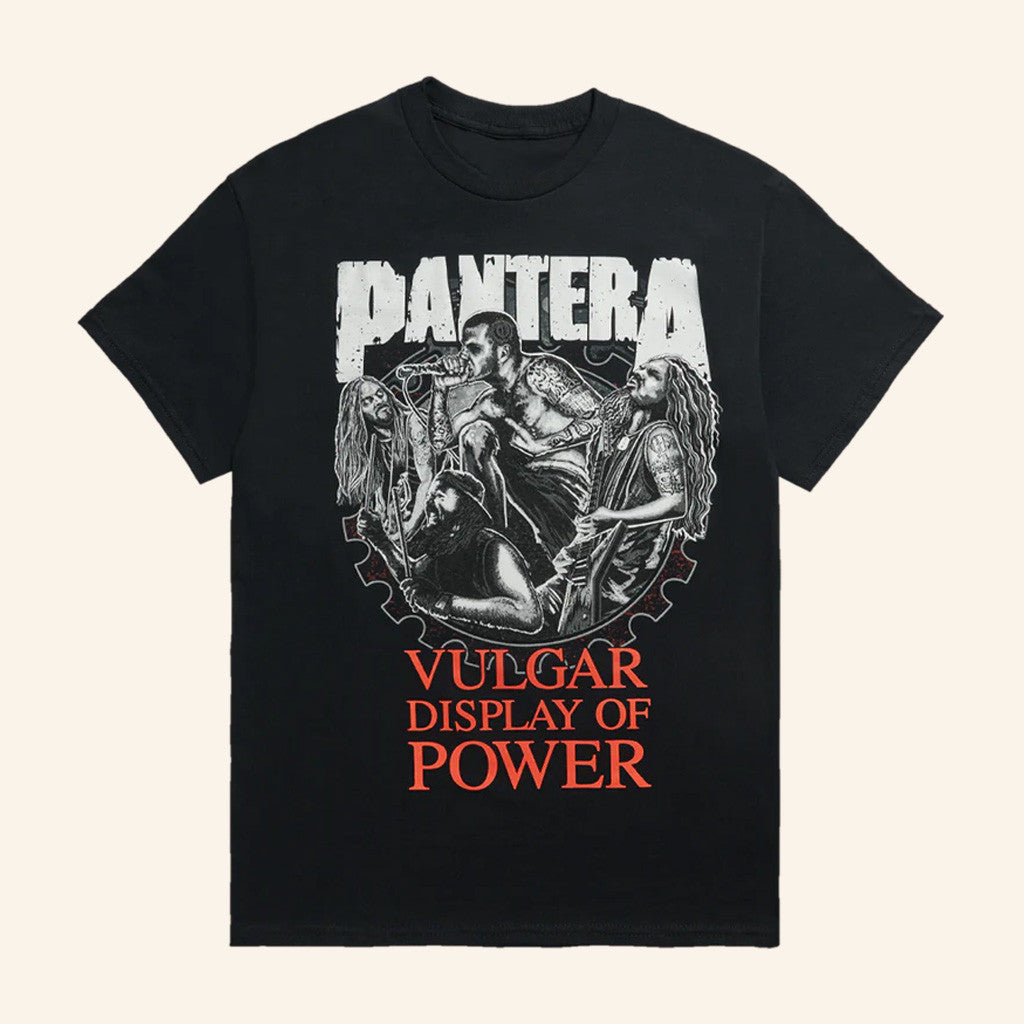 Pantera Merch Vulgar Display Of Power Band Illustration T-Shirt Gifts For Brother Pantera Merch Vulgar Display Of Power Band Illustration T-Shirt Gifts For Brother