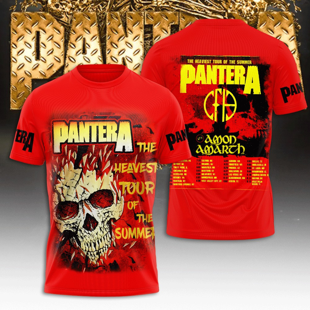 Pantera The Heaviest Tour Of The Summer Shirt Music Fans Gifts