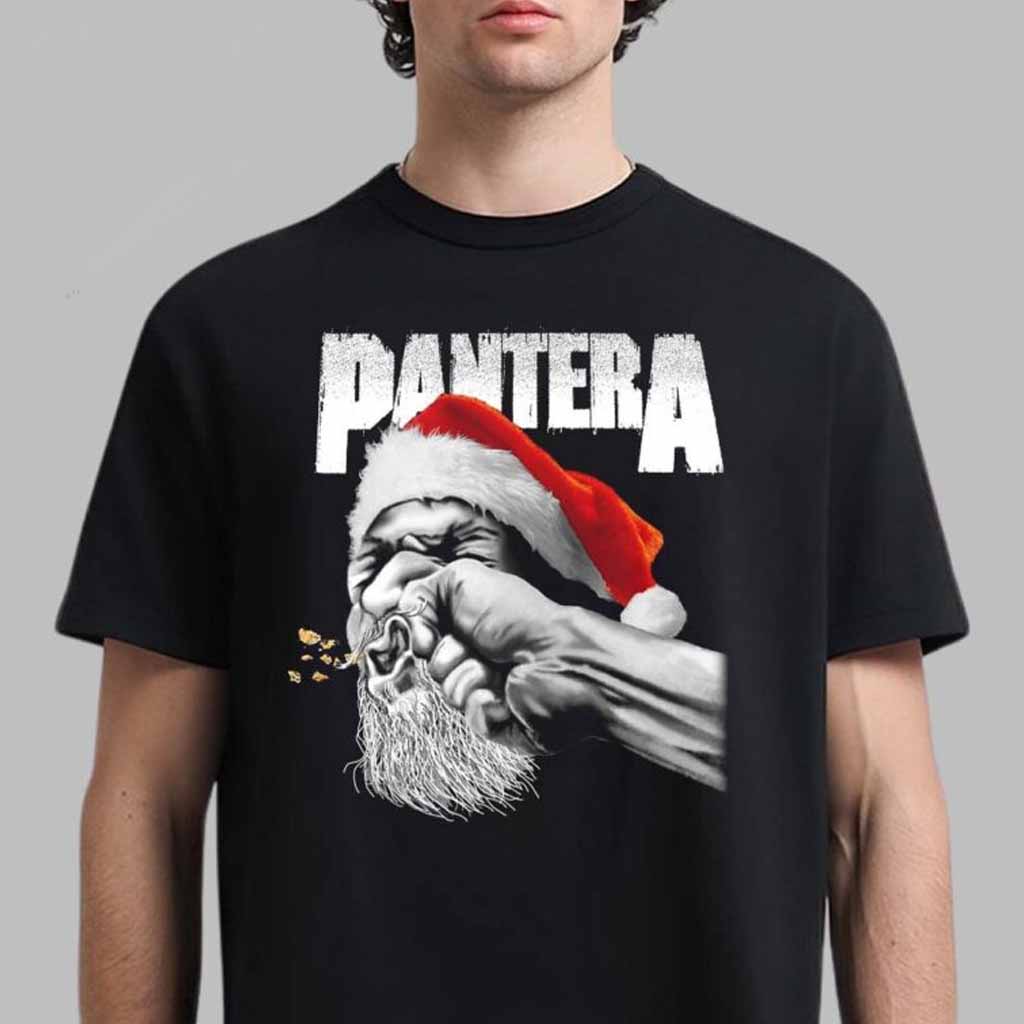 Pantera Vulgar Display Of Santa Merry Christmas 2024 T-Shirt Gifts For Friends Pantera Vulgar Display Of Santa Merry Christmas 2024 T-Shirt Gifts For Friends