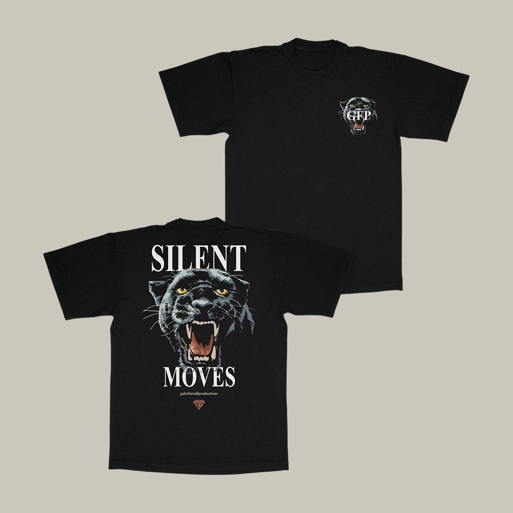 Panther Silent Movie Gfp T-Shirt Gabe Farrell Productions Merch Panther Lover Gift