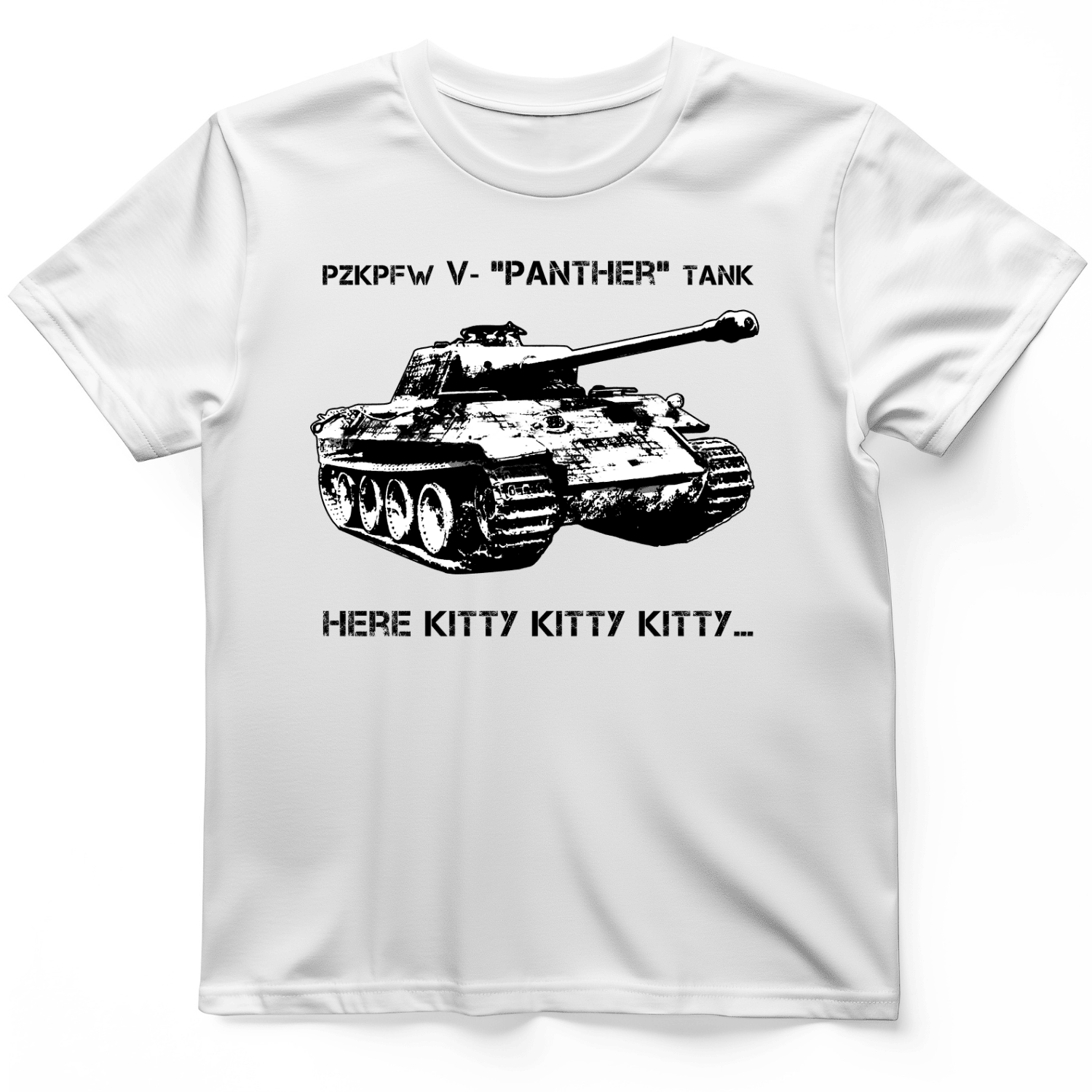 Panther Tank Graphic T-Shirt Here Kitty Kitty Kitty Shirt Tank Lover Presents