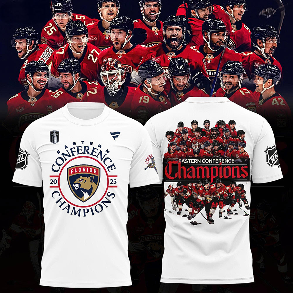 Panthers Champions T-Shirt 2025 Florida Panthers Champions Shirt Official NHL Apparel Unique Gift For Hockey Fans