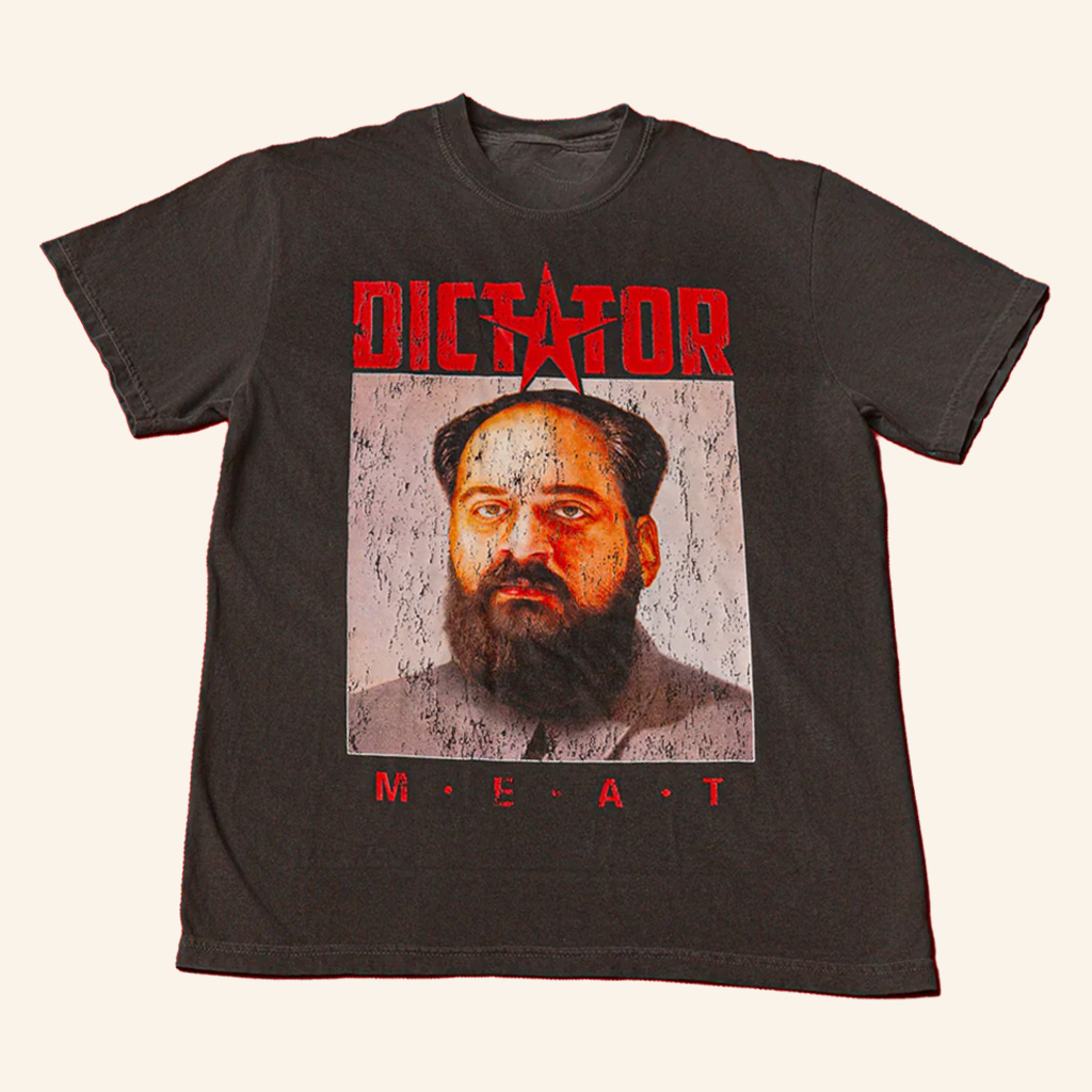 Papa Meat Merch Dictator Meat T-Shirt Meatcanyon Creepycast Apparel Christmas Gifts For Dad Papa Meat Merch Dictator Meat T-Shirt Meatcanyon Creepycast Apparel Christmas Gifts For Dad