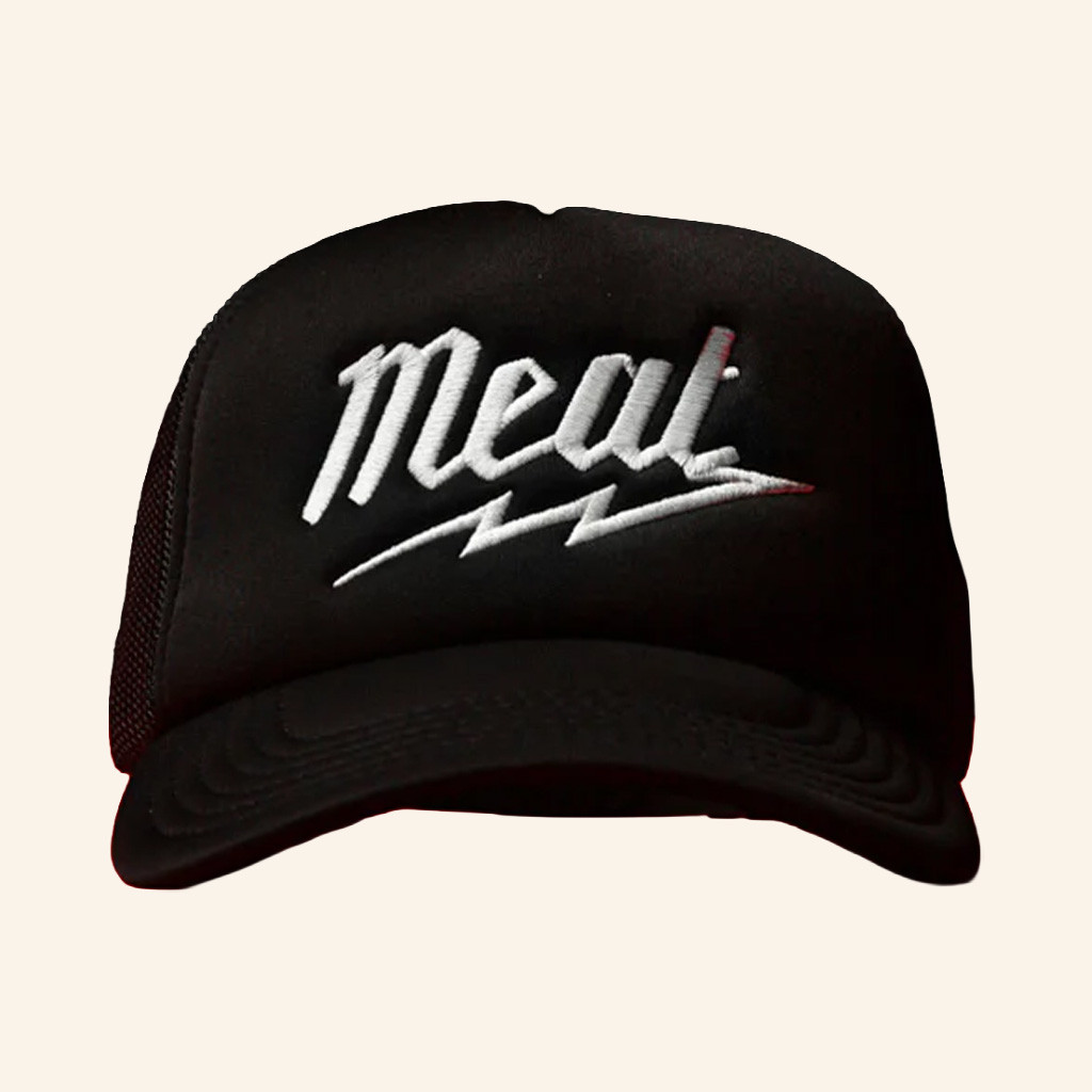 Papa Meat Merch Embroidered Meat Trucker Hat Meatcanyon Creepycast Hat Gifts For Him Papa Meat Merch Embroidered Meat Trucker Hat Meatcanyon Creepycast Hat Gifts For Him