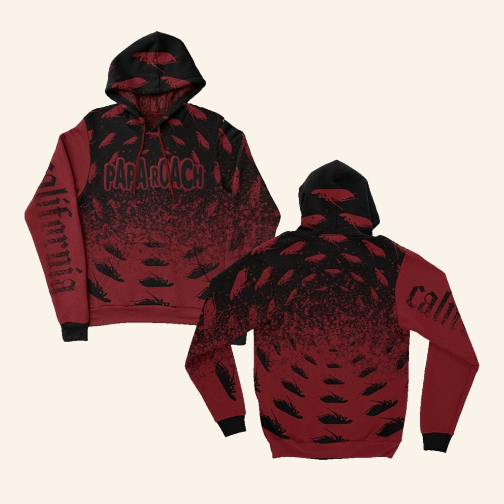 Papa Roach Merch California Papa Roach Hoodie Gifts For Rock Band Fans Papa Roach Merch California Papa Roach Hoodie Gifts For Rock Band Fans