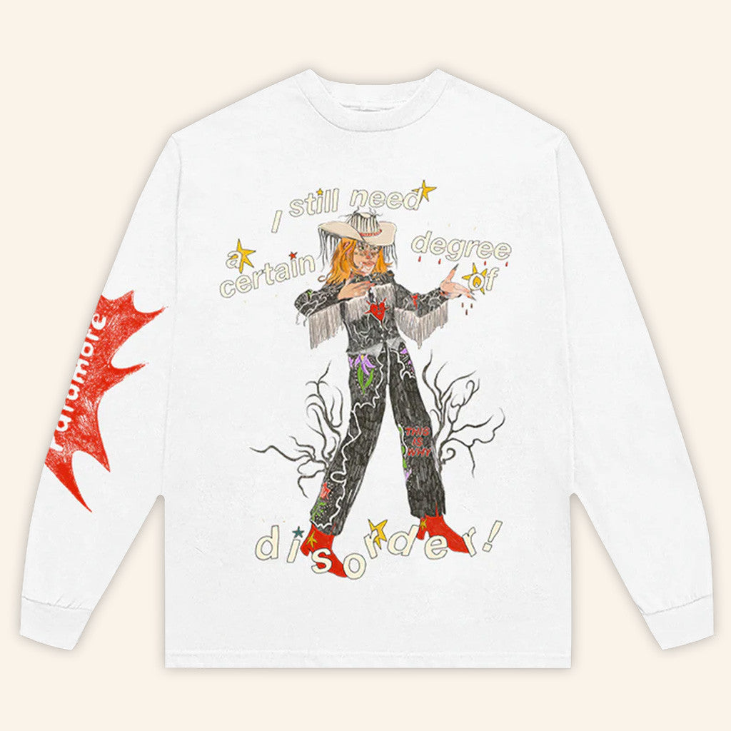 Paramore Merch Cowboy Hayley Long Sleeve T-Shirt Gifts For Friends Paramore Merch Cowboy Hayley Long Sleeve T-Shirt Gifts For Friends