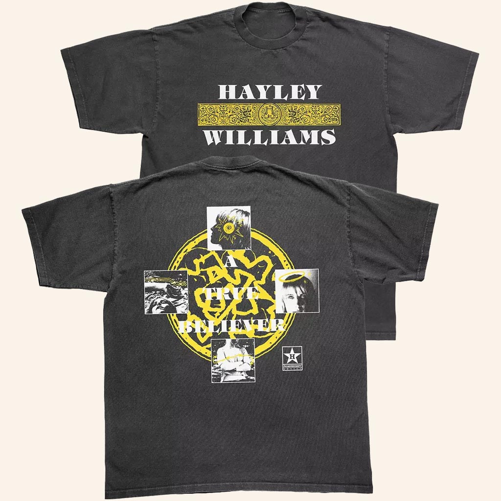 Paramore Merch Hayley Williams A True Believer T-Shirt Hayley Williams Merch Fan Gifts Paramore Merch Hayley Williams A True Believer T-Shirt Hayley Williams Merch Fan Gifts