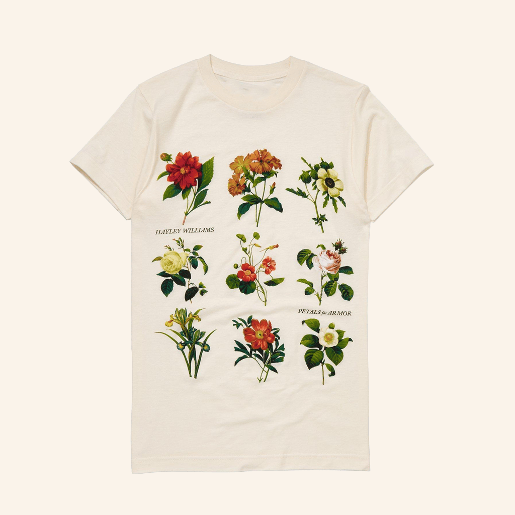Paramore Merch Hayley Williams Petals For Armor Flowers T-Shirt Gifts For Wife Paramore Merch Hayley Williams Petals For Armor Flowers T-Shirt Gifts For Wife