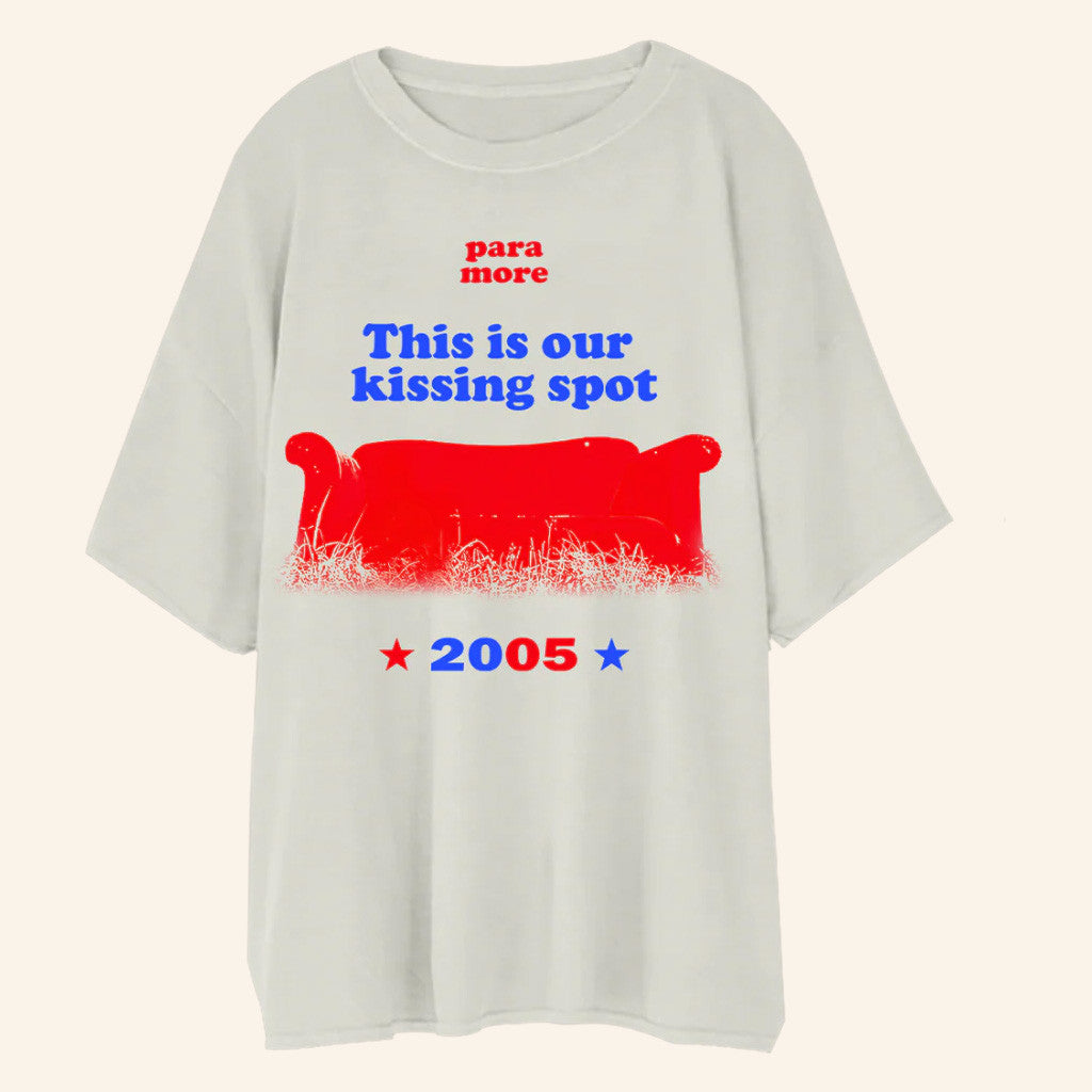 Paramore Merch Our Kissing Spot Sleep T-Shirt Presents For Boyfriend Paramore Merch Our Kissing Spot Sleep T-Shirt Presents For Boyfriend