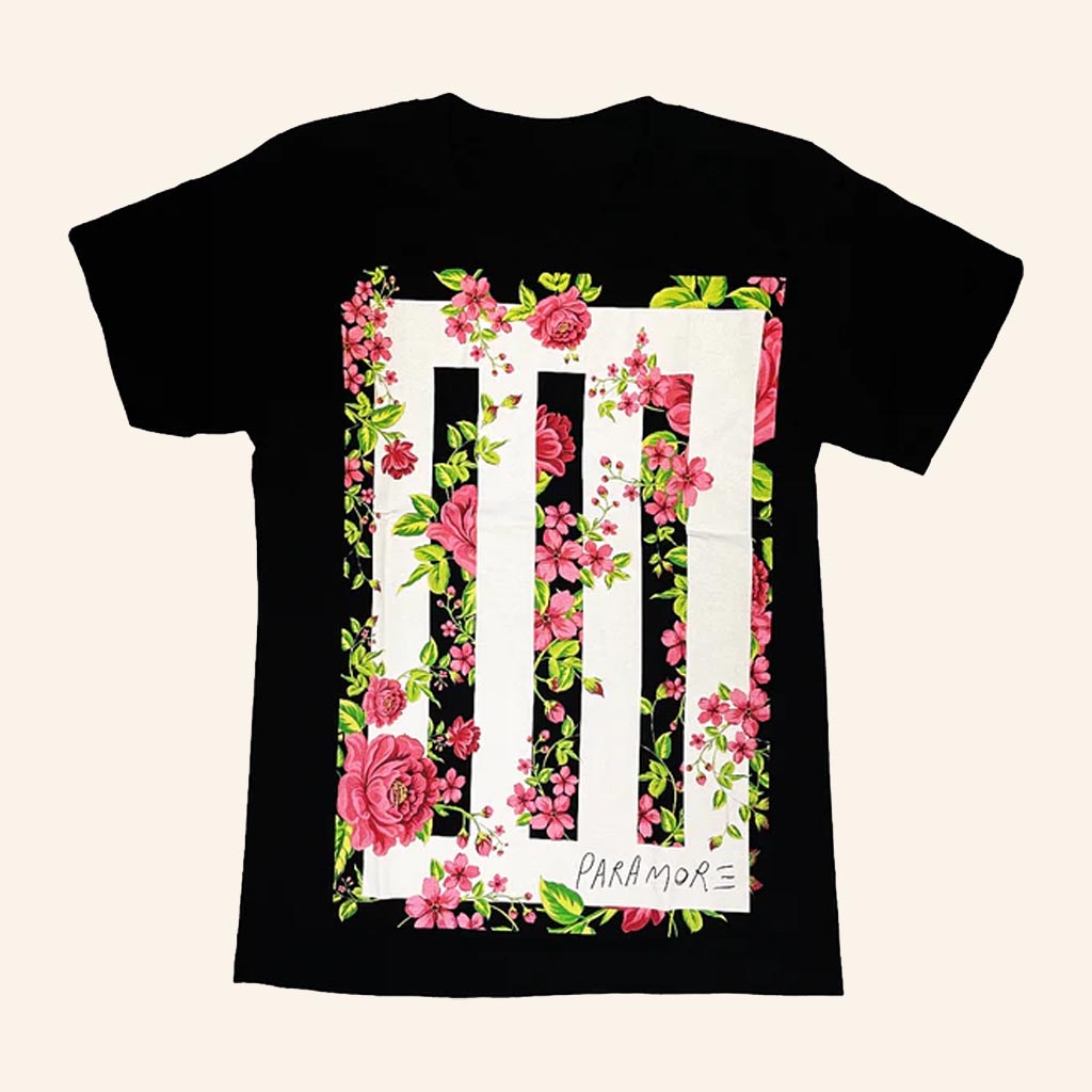 Paramore Merch Paramore Floral T-Shirt Presents For Rock Music Lovers Paramore Merch Paramore Floral T-Shirt Presents For Rock Music Lovers