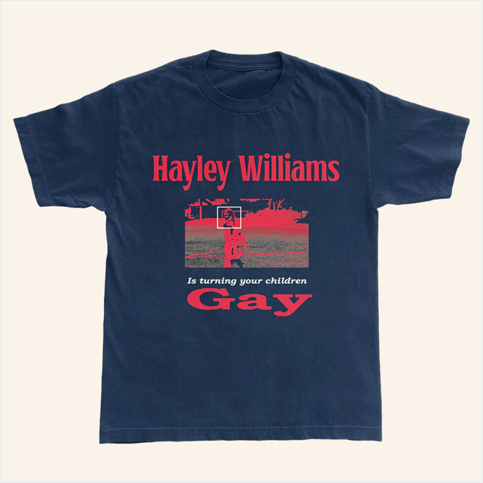 Paramore Merch Turning Your Children Gay T-Shirt Gifts For Girlfriend Gifts For Besties