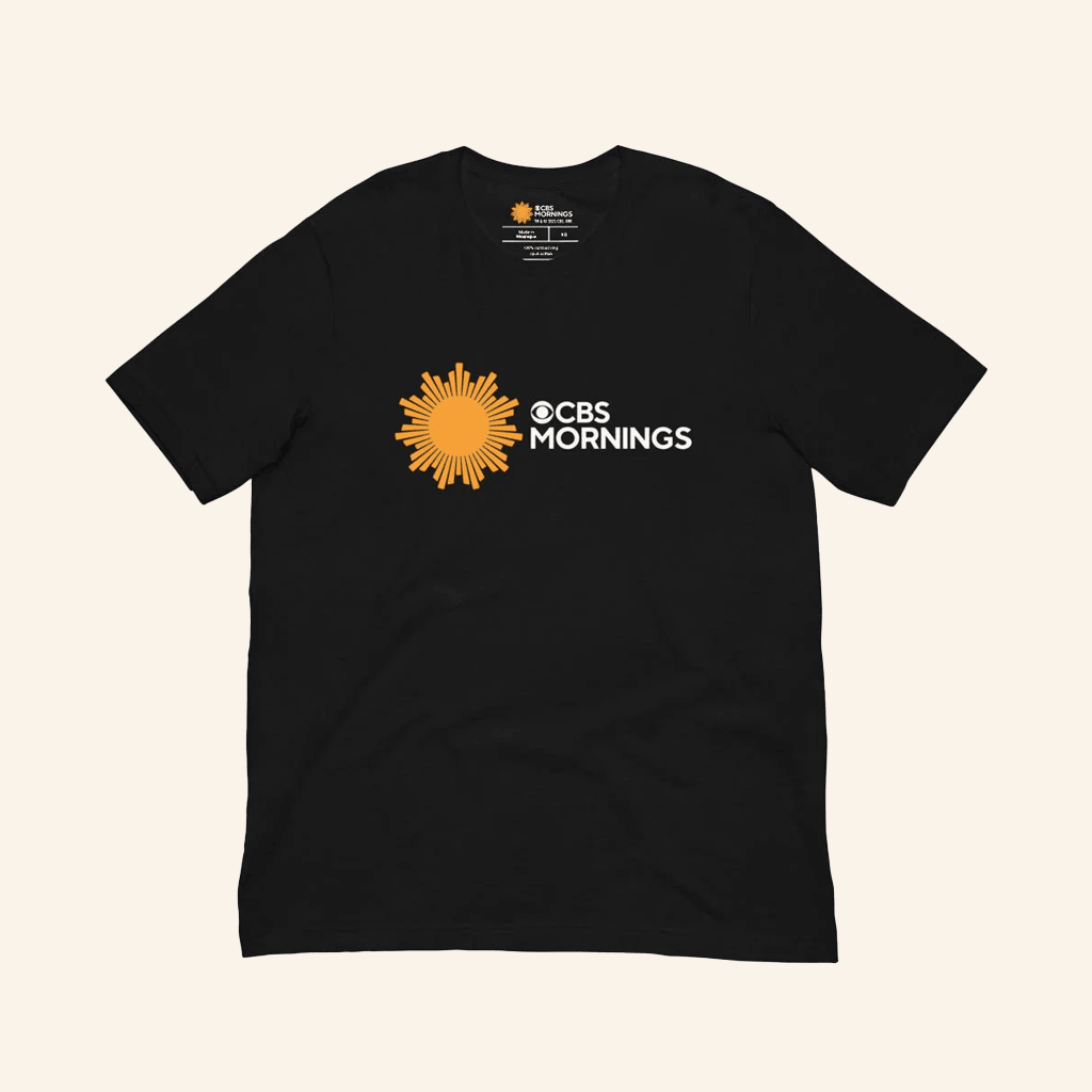 Paramount Merch CBS Mornings Logo T-Shirt Best Friends Gifts
