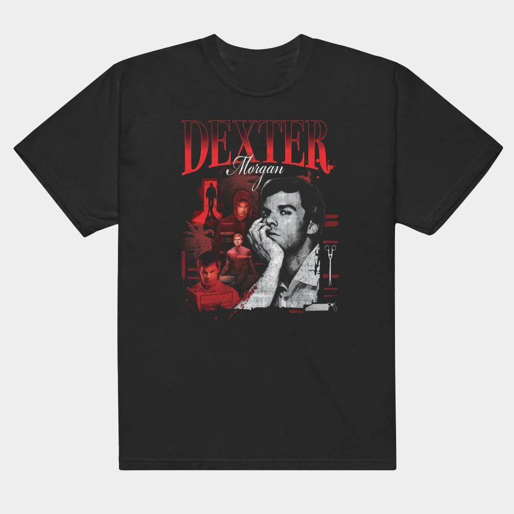 Paramount Merch Dexter Heartthrob T-Shirt Birthday Presents For Boyfriend