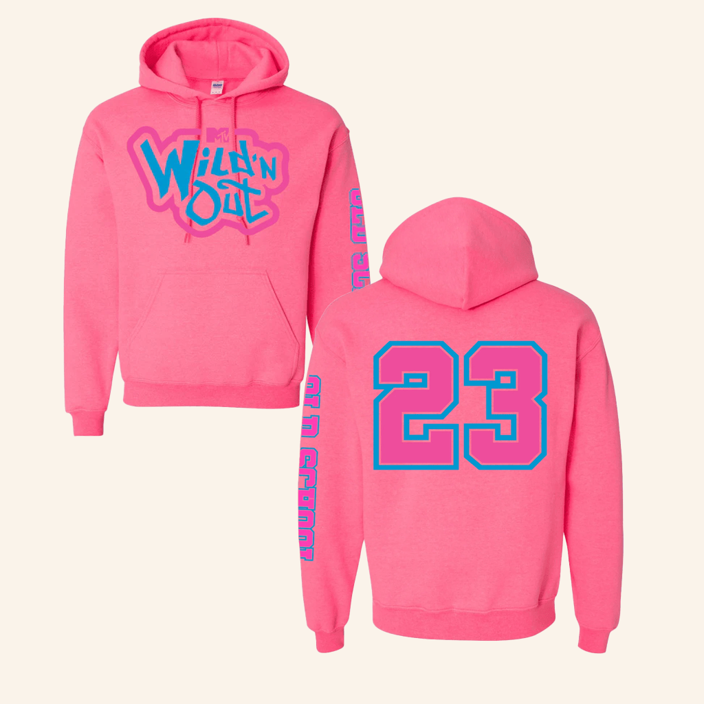 Paramount Merch Wild N Out Neon Pink Old School Hoodie Gifts For Her Paramount Merch Wild N Out Neon Pink Old School Hoodie Gifts For Her