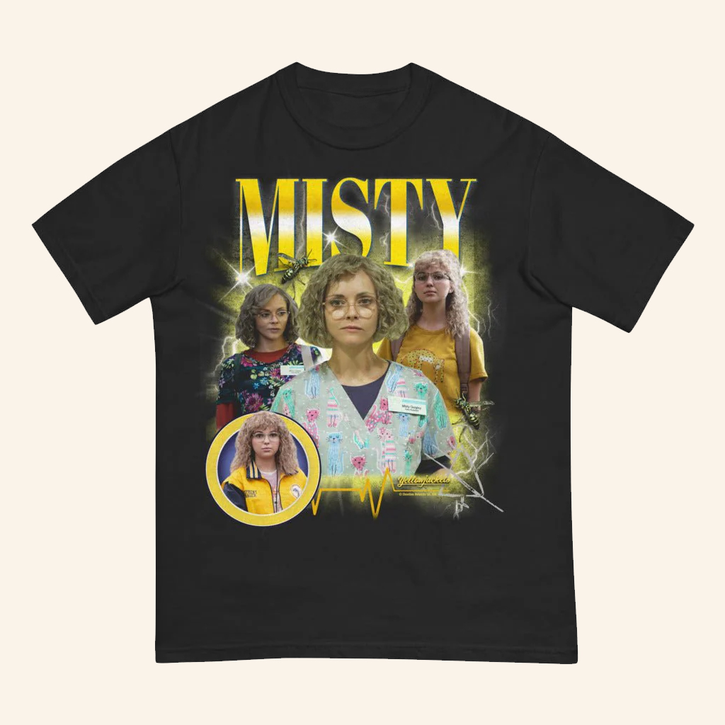 Paramount Merch Yellowjackets Misty Heartthrob T-Shirt Christmas Gifts For Sister Paramount Merch Yellowjackets Misty Heartthrob T-Shirt Christmas Gifts For Sister