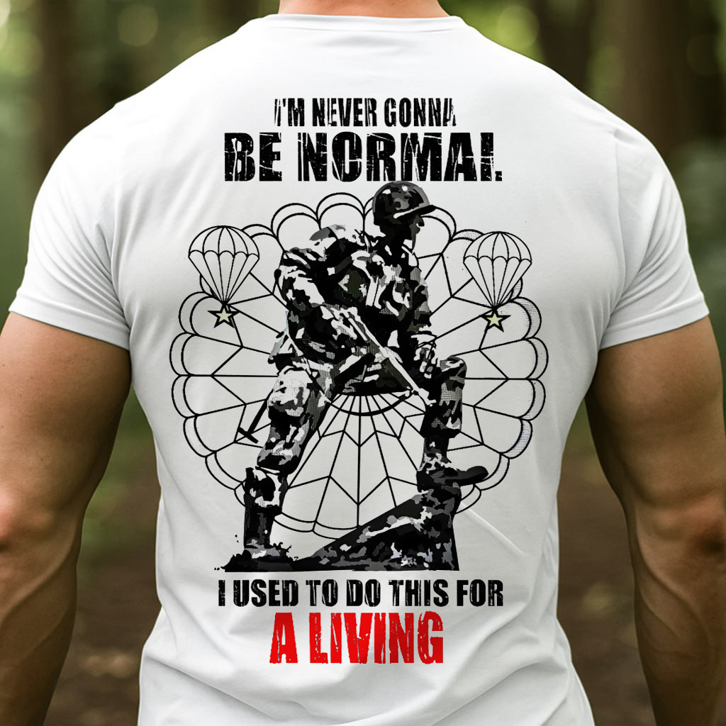 Paratrooper T-Shirt Veteran Miitary Tee Perfect Gift for Veterans Day