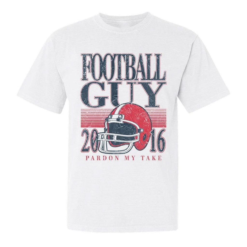 Pardon My Take Merch Football Guy Helmet T-Shirt Football Lovers Gifts For Dad
