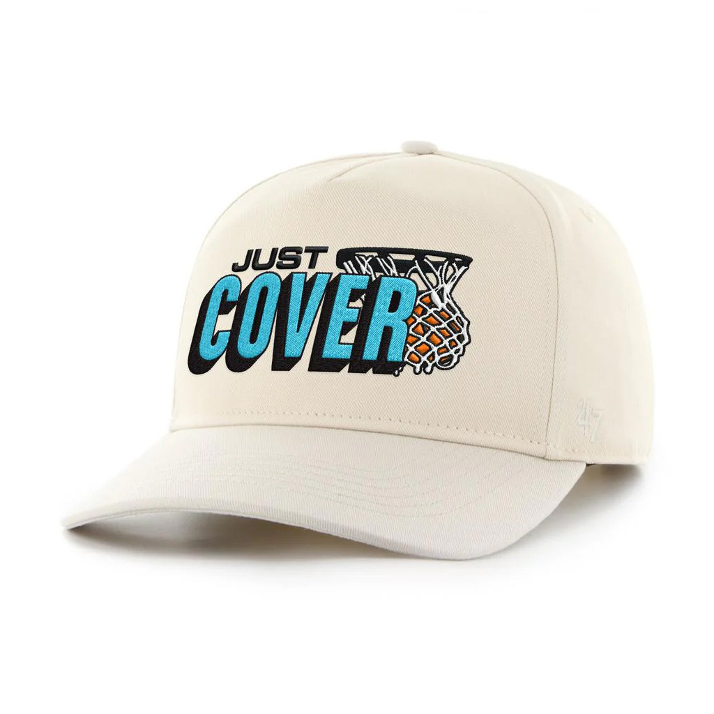 Pardon My Take Merch Just Cover Basketball x 47 Embroidered Hat Gift Ideas For Basketball Lovers