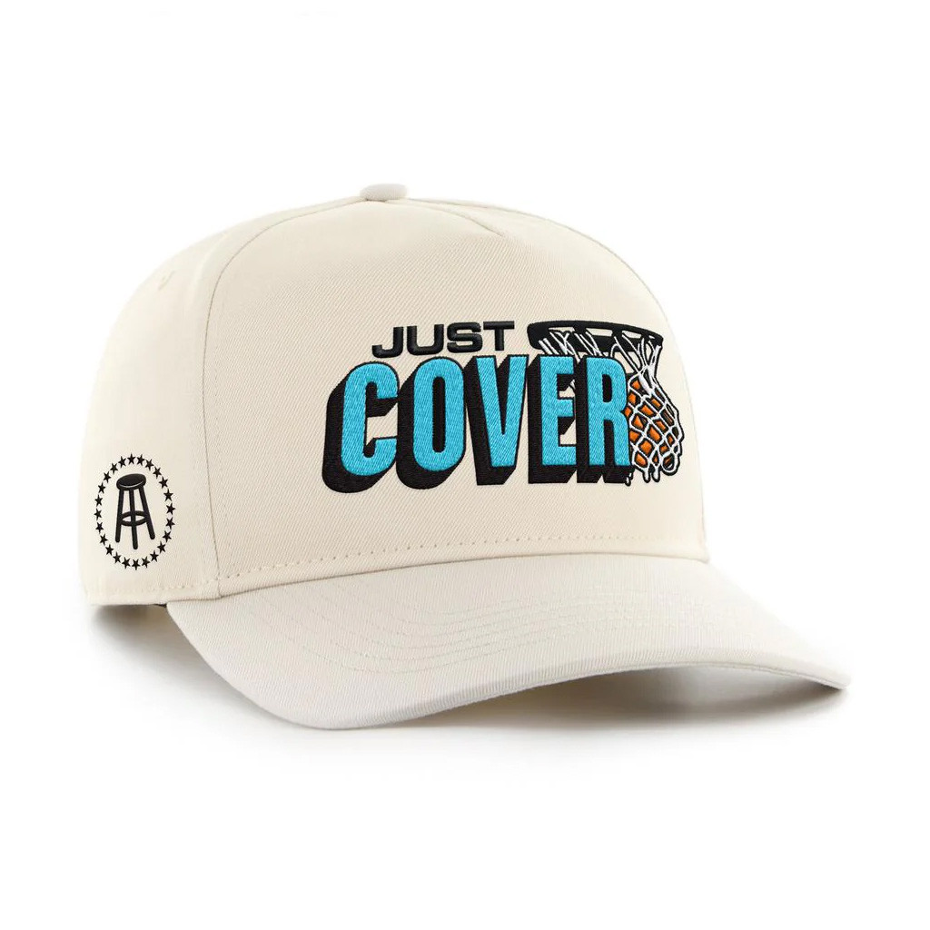 Pardon My Take Merch Just Cover Basketball x 47 Embroidered Hat Gift Ideas For Basketball Lovers