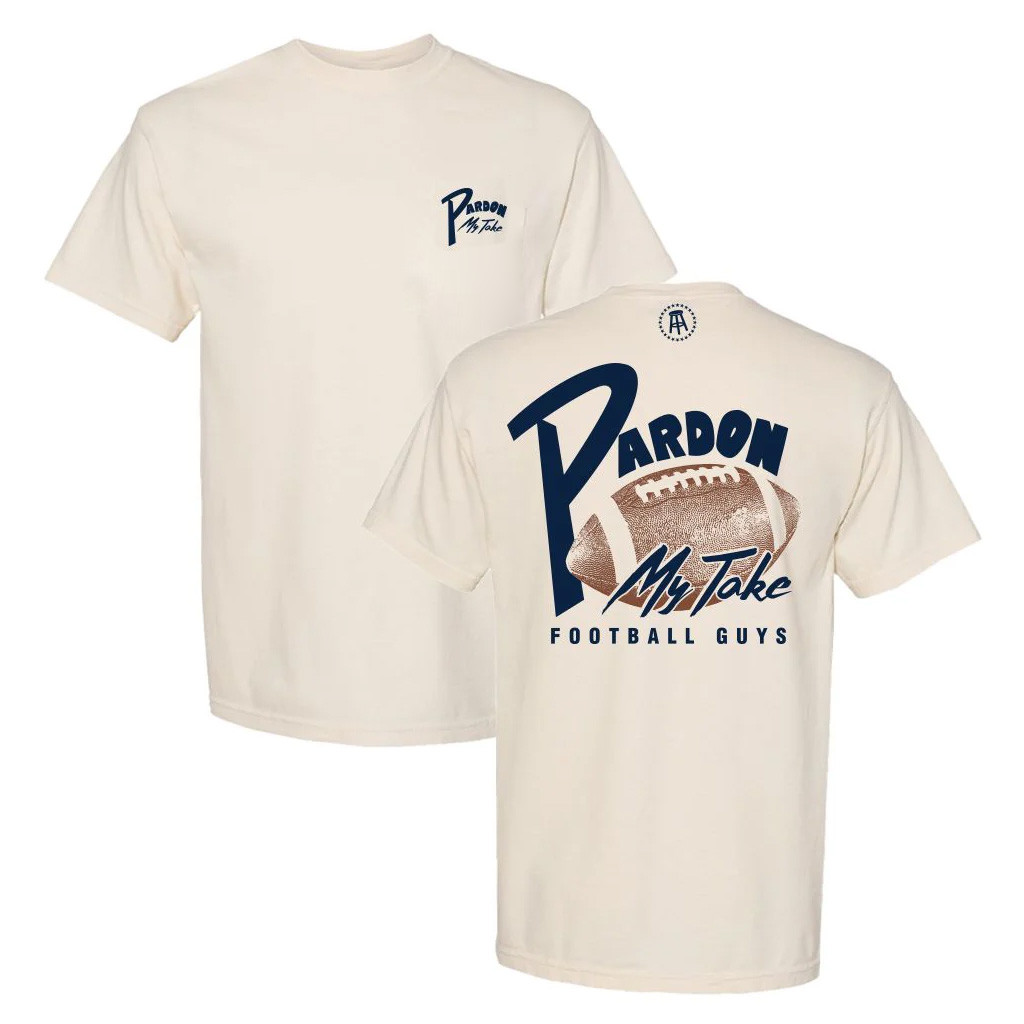 Pardon My Take Merch Pardon My Take Football Guys T-Shirt Christmas Gifts For Football Lovers