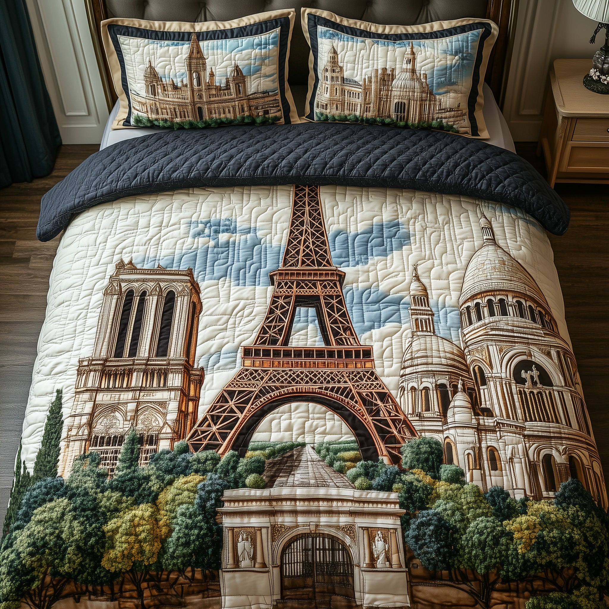 Paris Dreams Quilted Bedding Set Refresh Your Room