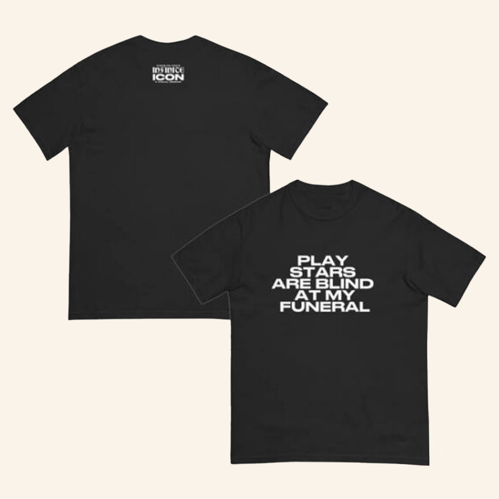 Paris Hilton Merch Play Stars Are Blind At My Funeral T-Shirt Funny Shirt Gifts For Friends