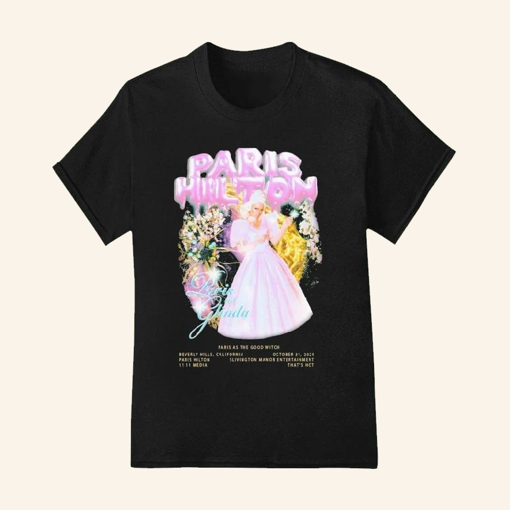 Paris Hilton Merch Wicked Glinda Halloween T-Shirt Gift Ideas For Girlfriend