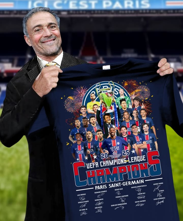 Paris Saint-Germain 2024-2025 UEFA Champions League Shirt PSG Merchandise Gifts For Him