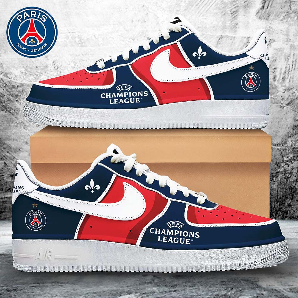 Paris Saint-Germain AF1 Sneaker Unique Gifts For Soccer Lovers