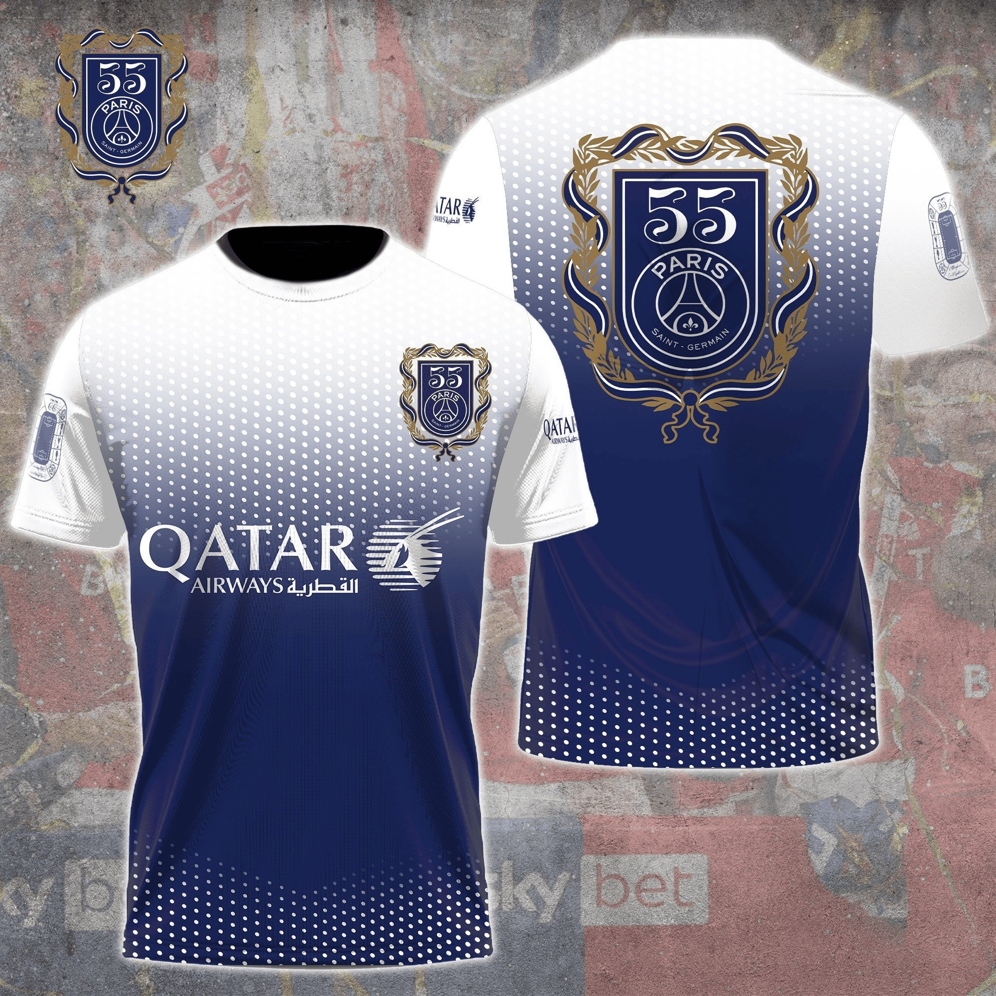 Parisiens And Champions Ligue 1 2024 2025 FC Fan Club Shirt Gifts For Him