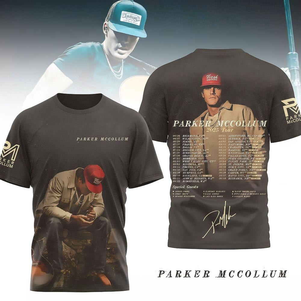 Parker Mccollum 2025 Tour T-Shirt Gifts For Someone Who Loves Music