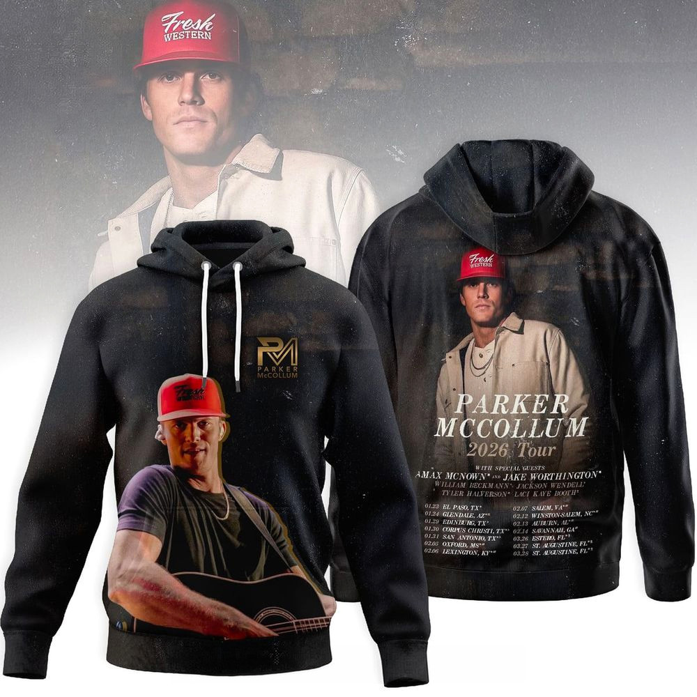 Parker McCollum 2026 Tour Hoodie Parker McCollum Merch Gift Ideas For Music Lovers