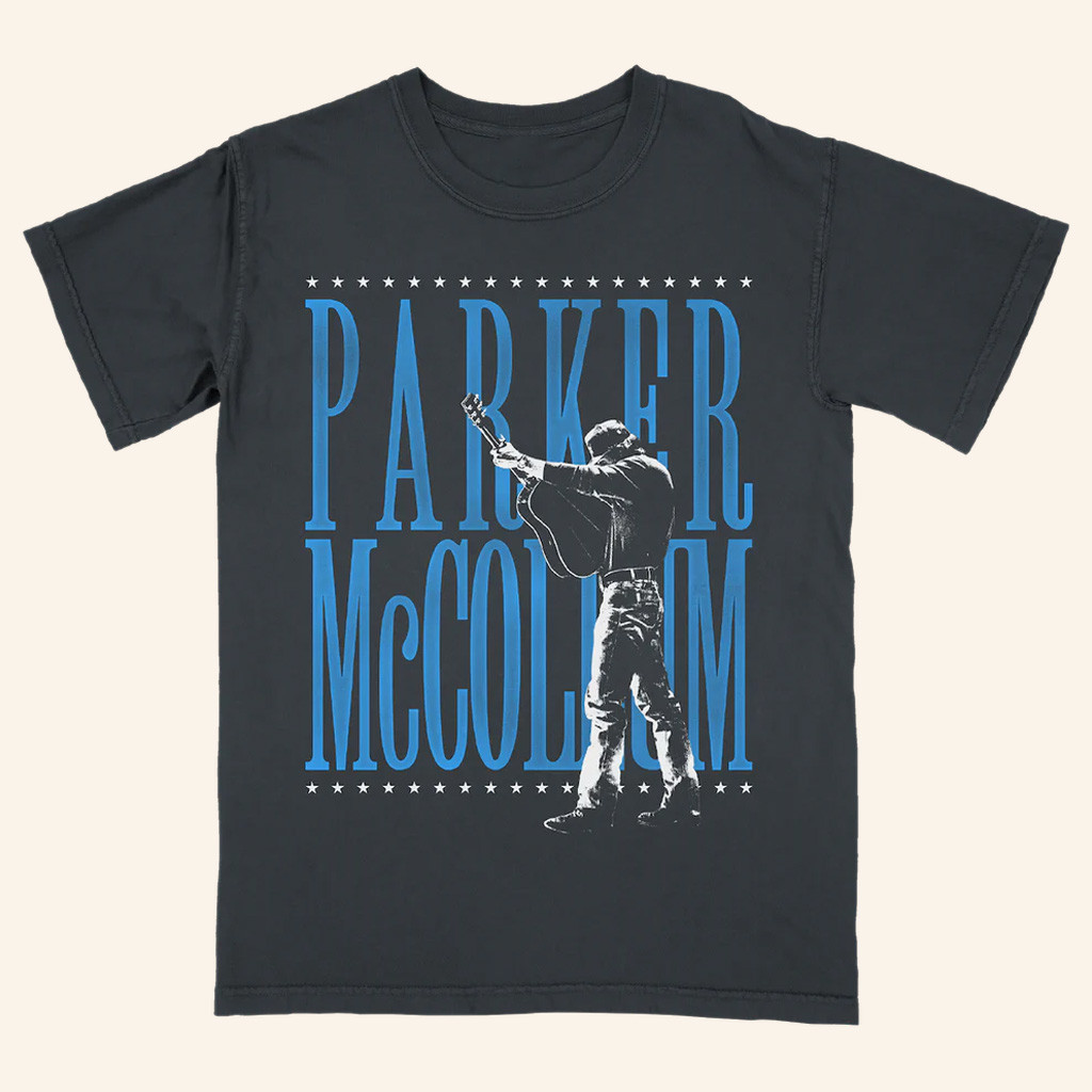 Parker McCollum Merch Blue Star T-Shirt Unique Gifts For Music Lovers