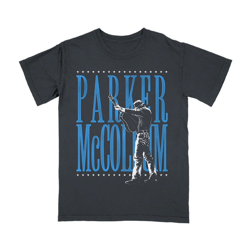 Parker McCollum Merch Blue Star Tee Shirt Cool Gifts For Music Lovers