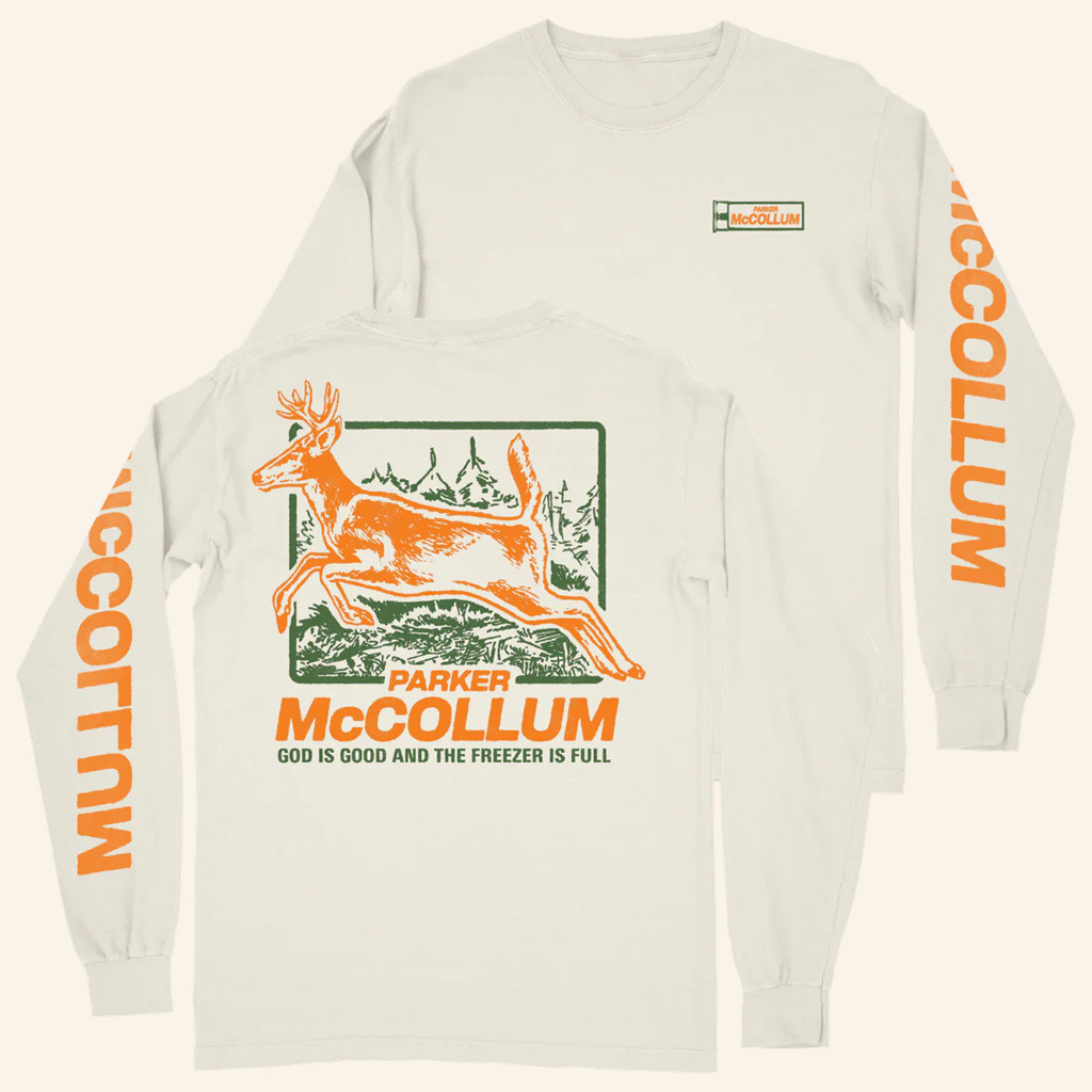 Parker McCollum Merch Deer Long Sleeve Shirt Presents For Music Lovers
