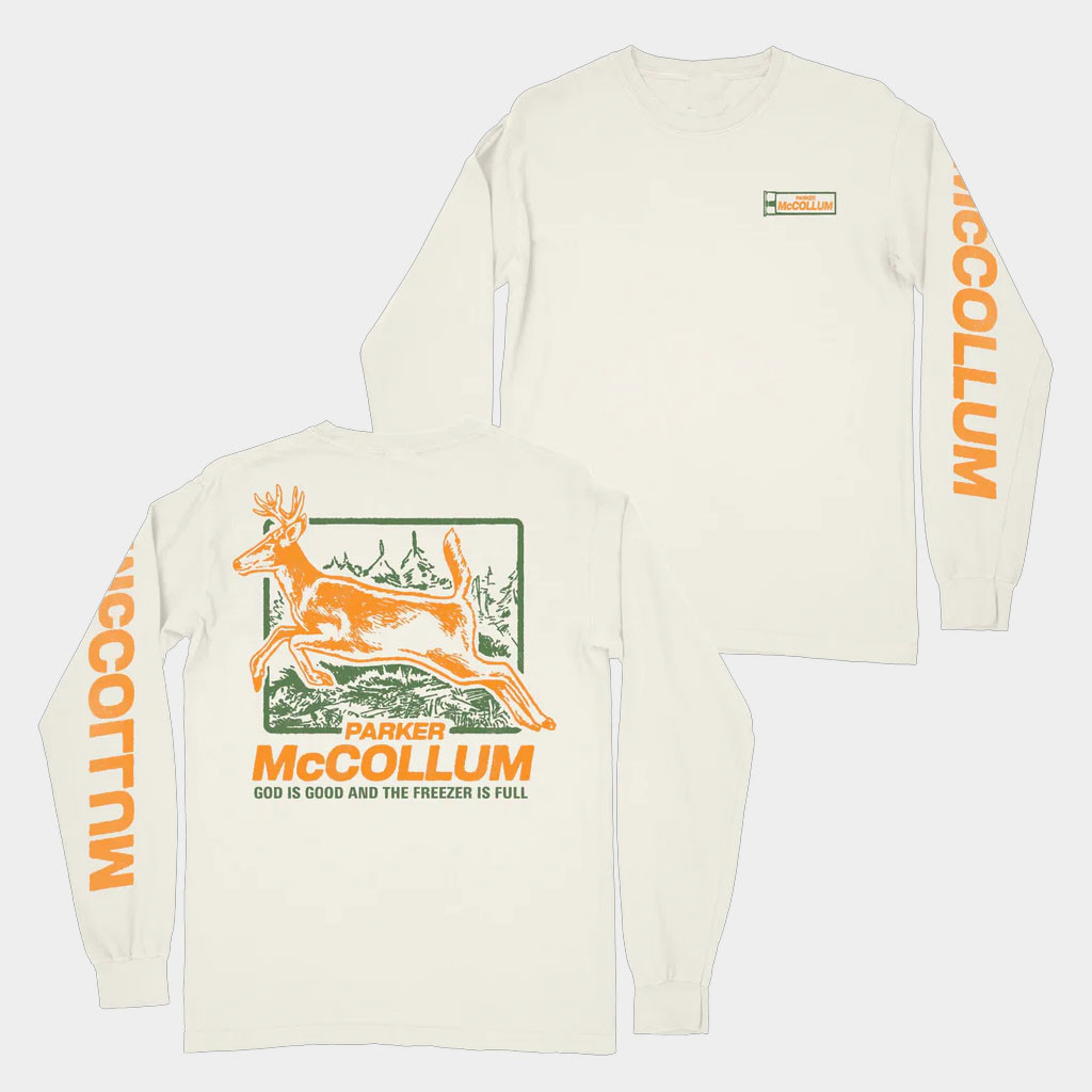 Parker McCollum Merch Deer Parker McCollum Long Sleeve T-Shirt Birthday Gifts For Him