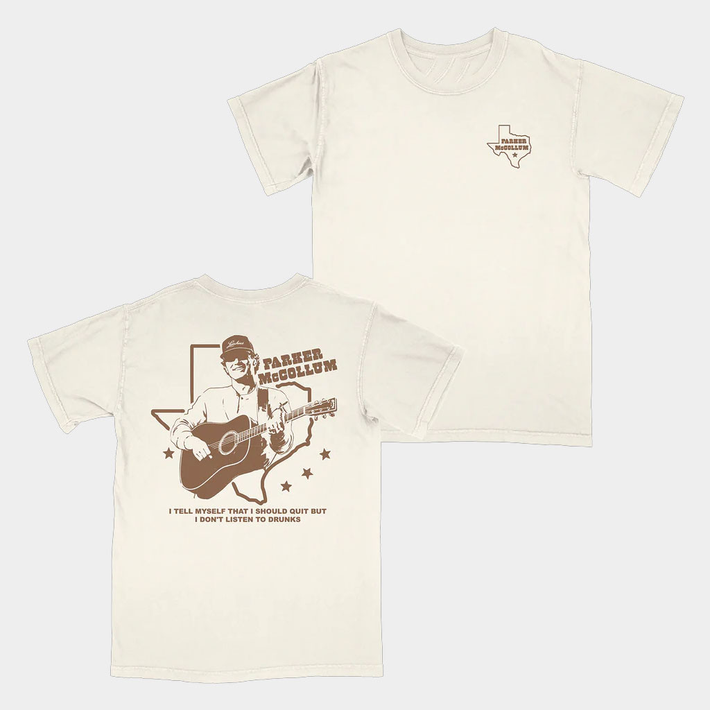 Parker McCollum Merch Don't Listen To Drunks T-Shirt Birthday Gifts For Music Lovers