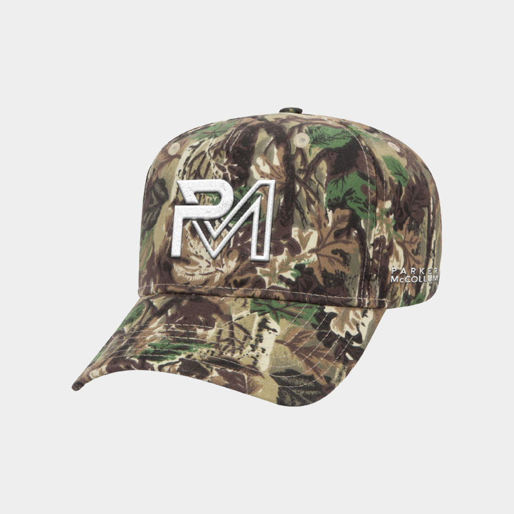 Parker McCollum Merch Embroidered PM Camo Hat Parker McCollum Hat Gifts For Music Fans