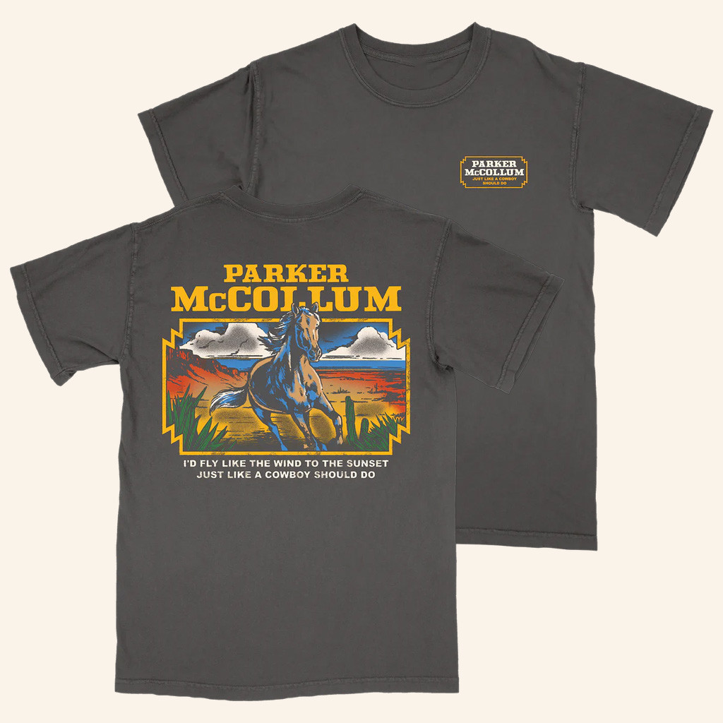 Parker McCollum Merch Horse T-Shirt Presents For Music Lovers