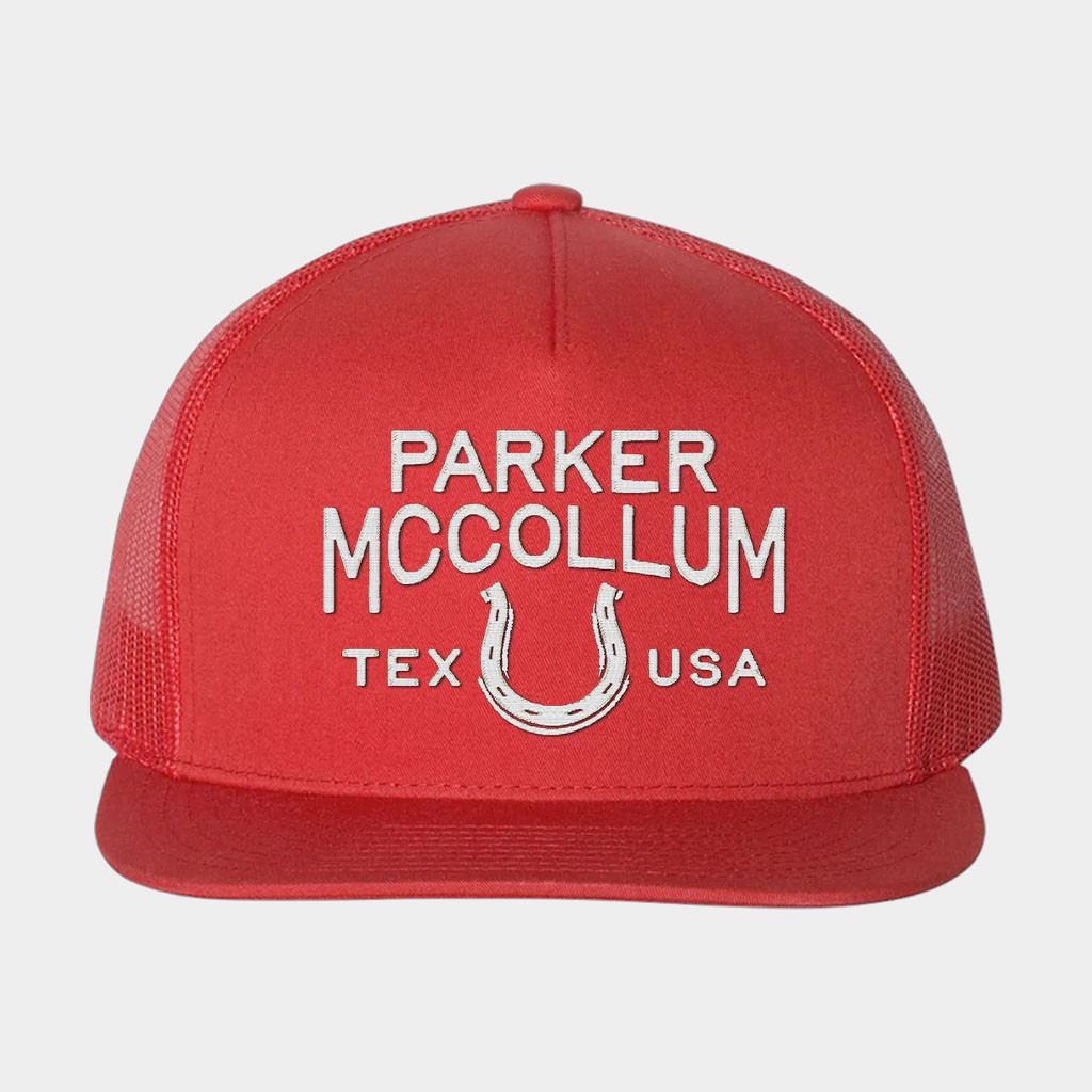 Parker McCollum Merch Horseshoe Trucker Snapback Hat Parker McCollum Hat Gifts For Brother-1 Parker McCollum Merch Horseshoe Trucker Snapback Hat Parker McCollum Hat Gifts For Brother-1