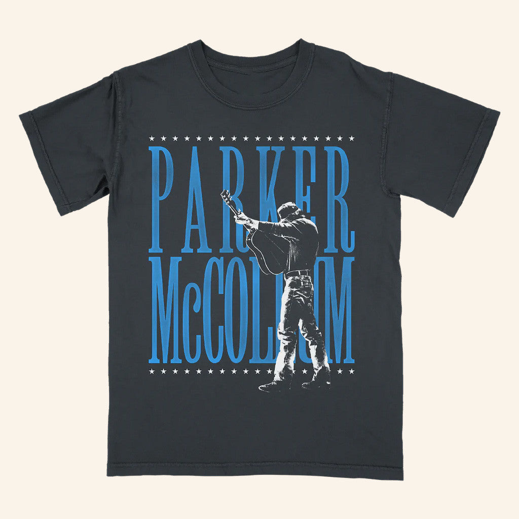 Parker McCollum Merch Tour 2025 Blue Star T-Shirt Presents For Music Lovers Parker McCollum Merch Tour 2025 Blue Star T-Shirt Presents For Music Lovers