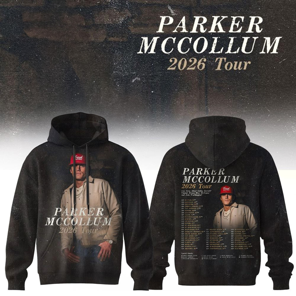 Parker McCollum Tour 2026 Hoodie Parker McCollum Merch Presents For Music Lovers