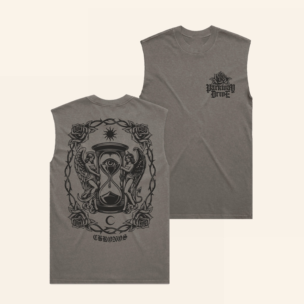 Parkway Drive Merch Chronos Muscle Tank Christmas Gift Ideas For Son