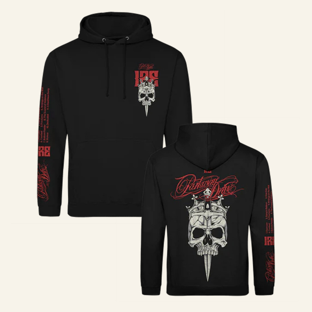Parkway Drive Merch Ire Skull Hoodie Christmas Presents For Boyfriend Parkway Drive Merch Ire Skull Hoodie Christmas Presents For Boyfriend