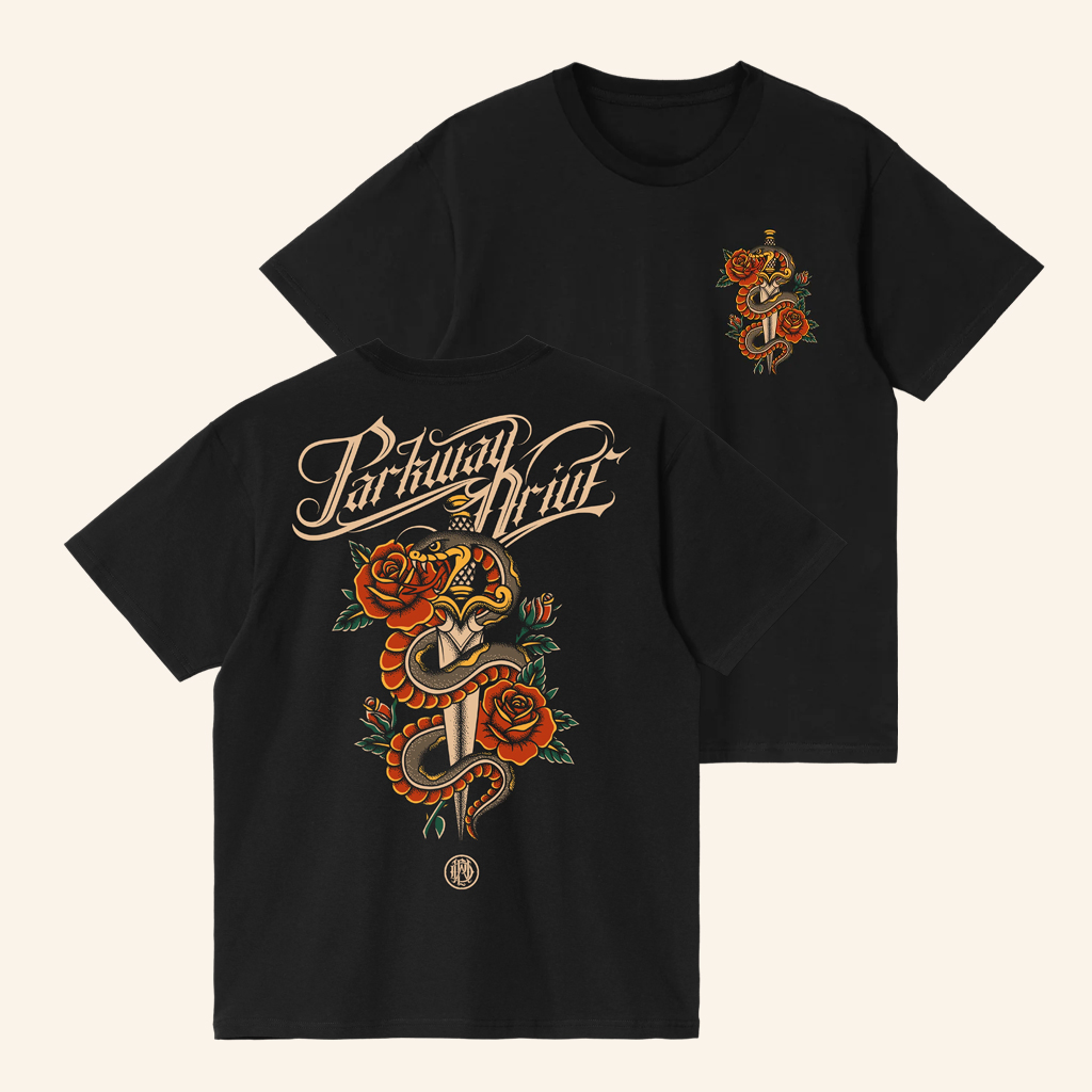 Parkway Drive Rock Merch Snake And Dagger T-Shirt Gifts For Music Lovers