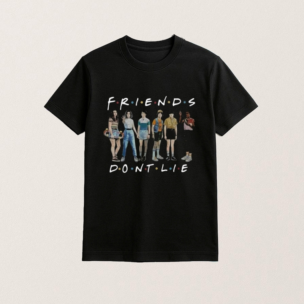 Parody Stranger Things Friends Don't Lie Shirt Gifts For Friends