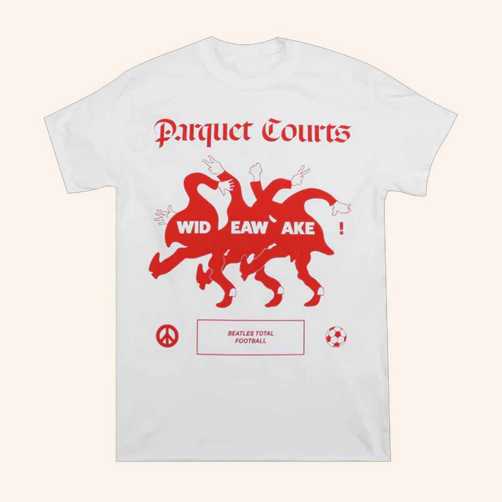 Parquet Courts Merch Beatles Total Football White T-Shirt Christmas Present For Dad Parquet Courts Merch Beatles Total Football White T-Shirt Christmas Present For Dad